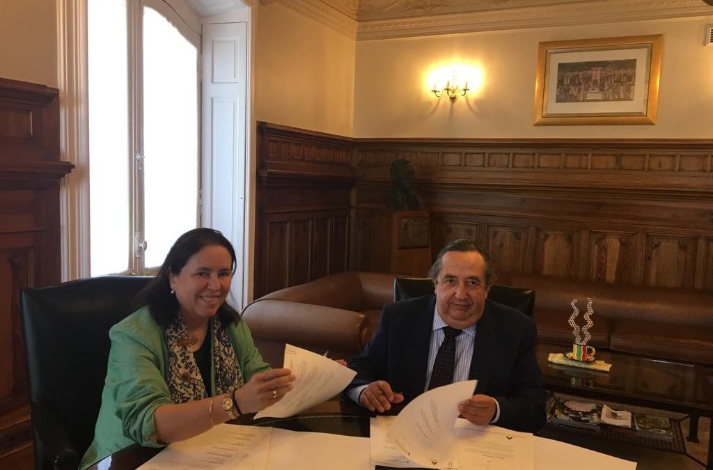 Firma de convenio de colaboración con la Corte de Arbitraje del Ilustre Colegio de la Abogacía de Bizkaia